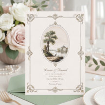 Elegant French Vintage Chateau Wedding