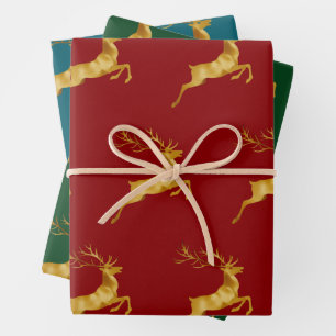 Elegant Frohe Weihnachten Geschenkpapier Set