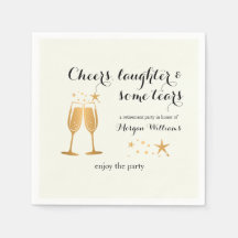 Elegant Funny Cheers Laughter Tränen Rente