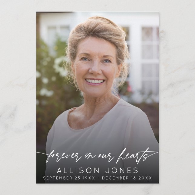 Elegant für immer in unserer Herzordnung Programm (Vorderseite)