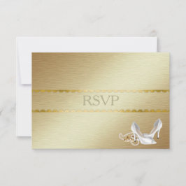 Elegant Gay Wedding RSVP Karte
