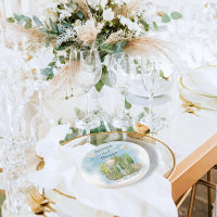 Elegant Gazebo | Blume taucht Hochzeit Luxus