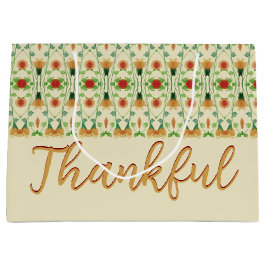 Elegant Gemustert Große Geschenktüte