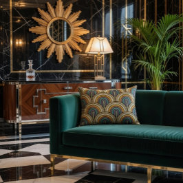 Elegant Geometric Dekokissen