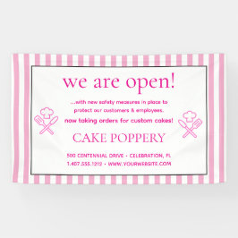 Elegant gestreift banner