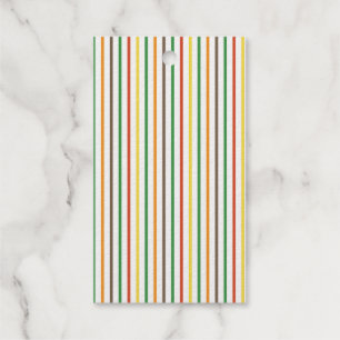 elegant gestreift  geschenkanhänger
