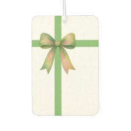 Elegant Gift Bow – Modern Christmas Design Autolufterfrischer