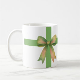 Elegant Gift Bow – Modern Christmas Design Kaffeetasse
