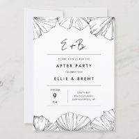 Elegant Ginkgo Biloba Hochzeit nach dem Party