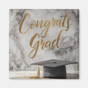 Elegant "Glückwunschs Grad" mit Graduierungspausch Magnet