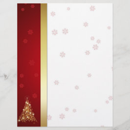 Elegant glühend fröhlicher Weihnachtsbaum