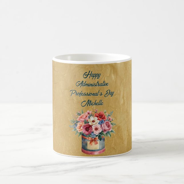 Elegant Gold Administrative Professionals Day Kaffeetasse (Mittel)
