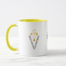 Elegant Gold Amazigh Signe MUG Tasse