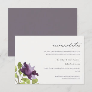 ELEGANT GOLD BLAUE WATERCOLOR-BLUMENUNTERKUNFT EINLADUNG