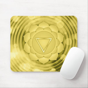 Elegant Gold Chakra Zen Yoga Geistliche Meditation Mousepad
