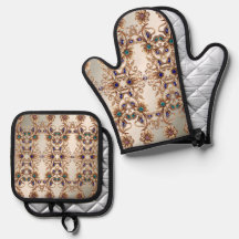 Elegant Gold Jewel Flowers