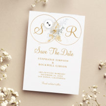 Elegant Gold Monogram Wedding
