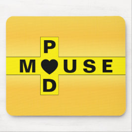 Elegant Gold Pattern Mouse Pad for Luxe Desk Vibes Mousepad