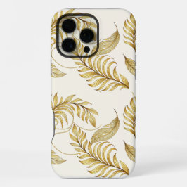 Elegant Gold Phone Cover For Fall iPhone 16 Pro Max Hülle