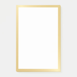 Elegant Gold Post-it Klebezettel