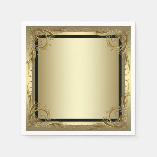 Elegant Gold Serviette