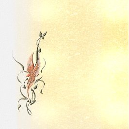 Elegant Golden Floral Vine spiral planner Planer