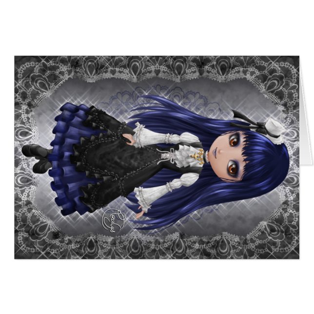 Elegant Gothic Aristocrat (Vorderseite (Horizontal))