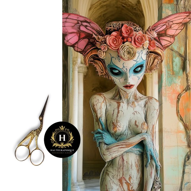 Elegant Gothic Paris Gargoyle Decoupage Seidenpapier (Von Creator hochgeladen)