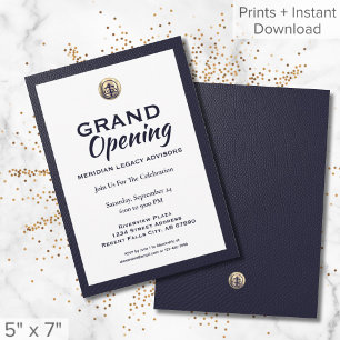 Elegant Grand Opening Einladung