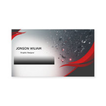 Elegant Graphic Designer Business Card | Custom