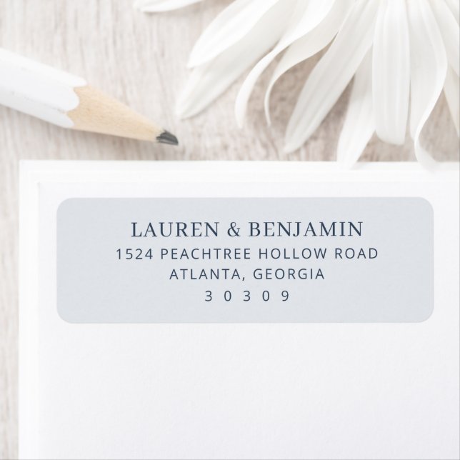 Elegant Gray Minimalist Invitation (Insitu)