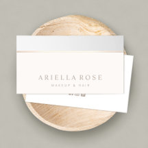 Elegant Gray Ombre Beauty Salon