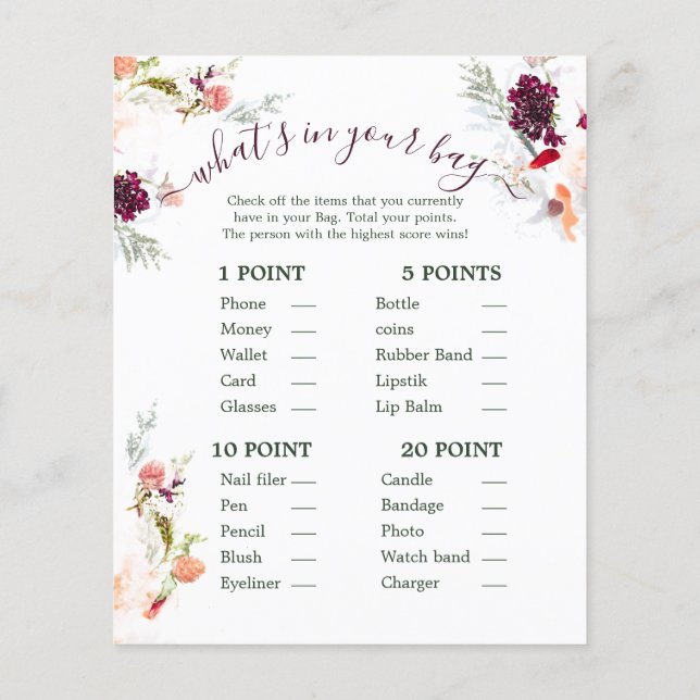 ELEGANT GREEN, ORANGE, RED & WEINDUSCHSPIEL (Rückseite)