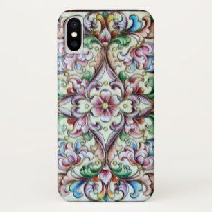 ELEGANT GREEN PINK FLORAL FANTASY Case-Mate iPhone HÜLLE