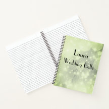 Elegant Green Sparkle Personalisiert Wedding Belle