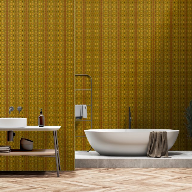 Elegant Green Tapete (Badezimmer)