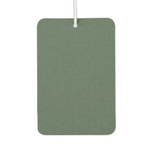 Elegant Green Texture Car Air Freshener Design