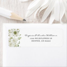 Elegant Greenerity Return Address Label