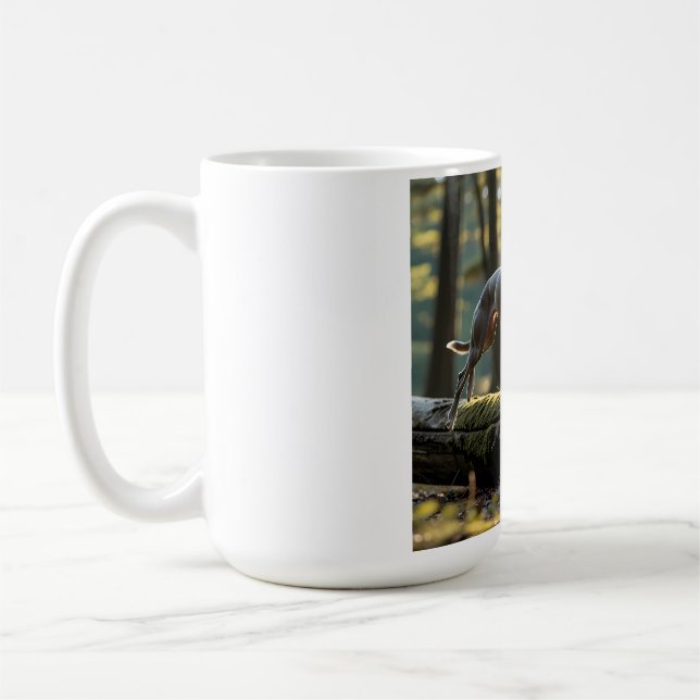 Elegant Greyhound Coffee Tasse (Links)