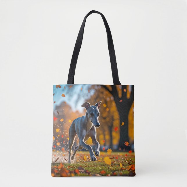 Elegant Greyhound Shoulder Tasche (Vorderseite)