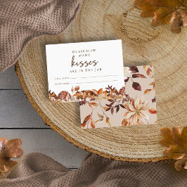 Elegant Guess Wie viele Kisses Card Begleitkarte