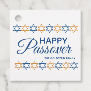 Elegant Happy Passover Star von David Personalisie Geschenkanhänger