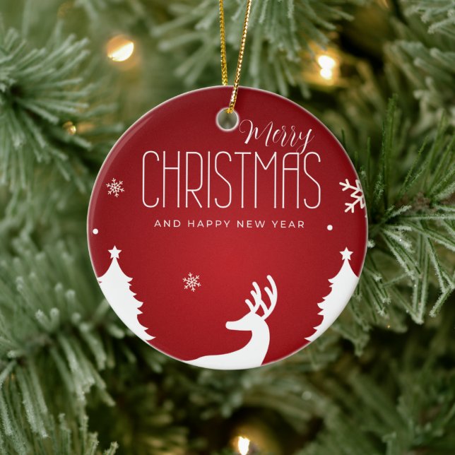 Elegant Holiday Ornament (Baum)