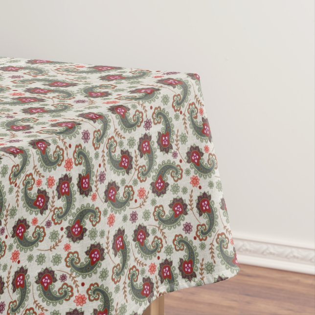 Elegant Holiday Paisley Table Tuch Tischdecke (Beispiel)