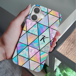 Elegant holografisch farbenfroh iPhone 16 hülle