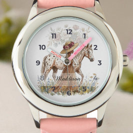 Elegant Horse Lover Birthday Armbanduhr