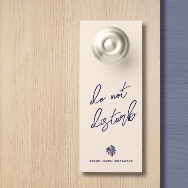 Elegant Hotel Door Hanger Türanhänger (Von Creator hochgeladen)