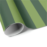 Elegant Hunter Green Garden Green Stripe Geschenkpapier<br><div class="desc">Einfache,  grüne Streifenpapier - perfekt für farbenfrohe Gartenmotive.</div>