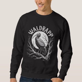 Elegant Ibis – Monochrome Wildlife - endangered  Sweatshirt