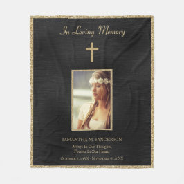 Elegant in der Liebe zum Gedächtnis für immer in u Fleecedecke